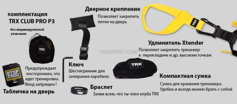 Функциональные петли TRX PRO Club