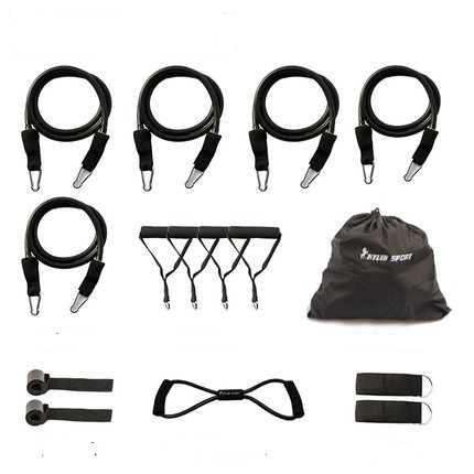 Резиновый трубчатый эспандер Kylin Sport 150 с пятью жгутами
