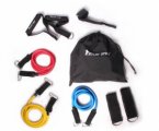 Резиновый трубчатый эспандер KYLIN SPORT 45 с тремя жгутами